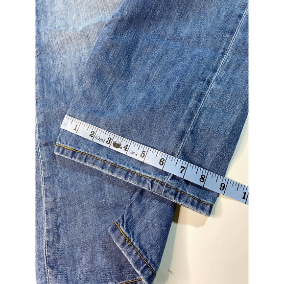 Levis 505 Regular Straight Fit Jeans Mens Size 38x30 - Picture 6 of 7